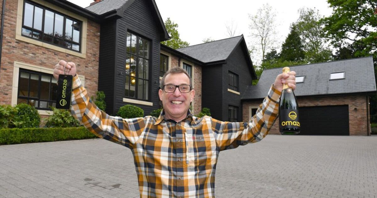 Man City fan wins £3.5m mansion in Cheshire for just £25 entry