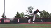 Verona pitcher Jack DeTienne in action