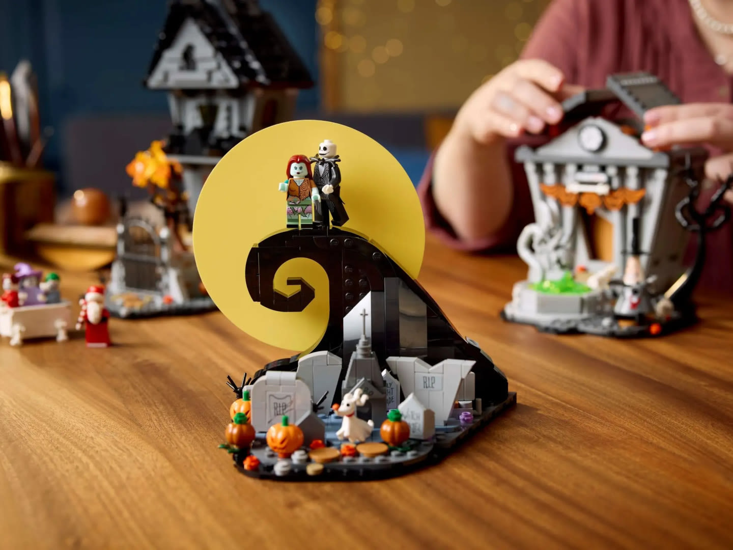 Embrace Halloween With the Frighteningly Cool ‘Nightmare Before Christmas’ Lego Set — & Yes, It Comes With Jack & Sally