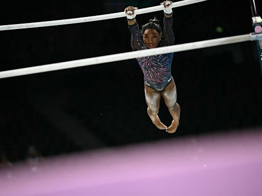 US star Simone Biles makes highly anticipated Olympics entrance as UK's Peaty eyes third gold