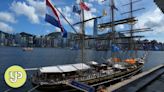 Dutch tall ship docks in Hong Kong for the first time in its 25-year history