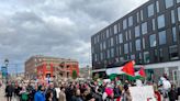 About 800 people gather in St. John's in support of Palestinians