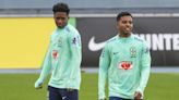 Vinícius y Rodrygo, anfitriones de Endrick en el entrenamiento de Brasil en el Di Stéfano