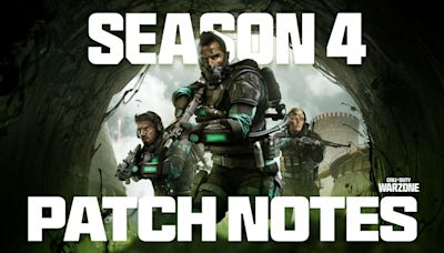 CoD: Warzone And MW3 Season 4 Patch Notes Detail Perk Changes And Bigger BR Matches