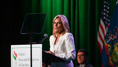Jill Biden revs up Italian Sons and Daughters of America in Pittsburgh