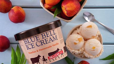 Iconic Texas ice cream brand gets its peaches from California