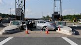 1 seriously injured, another hurt after crash at New Hampshire toll plaza