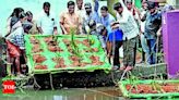 Floating Wetlands Installed in Thevara-Perandoor Canal | Kochi News - Times of India