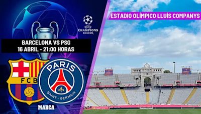 Dónde ver el Barça - PSG hoy: horario y canal de TV del partido de cuartos de final de Champions League