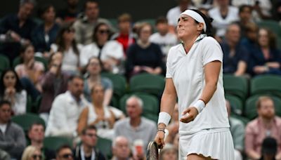 Two-time runner-up Jabeur suffers shock Wimbledon exit