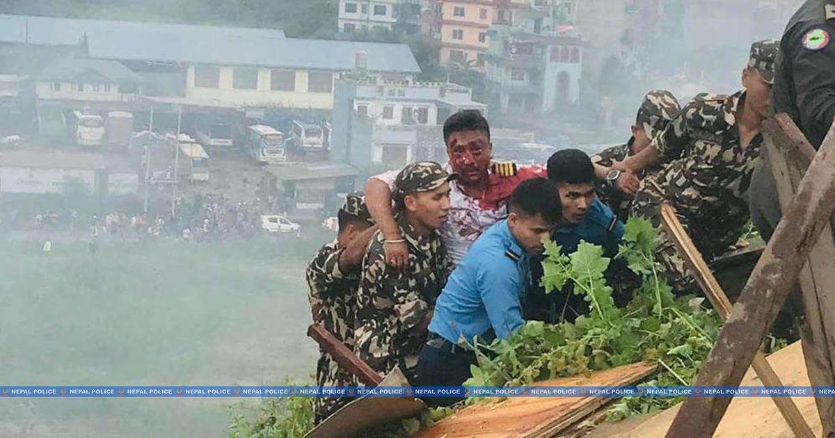 Plane crash in Nepal kills 18 people, with the pilot the sole survivor