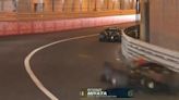 Video: la rápida maniobra de Isack Hadjar que evitó una tragedia en la qualy de Mónaco de Fórmula 2