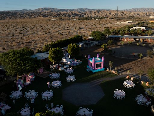 California date palm ranches reap not only fruit, but a permit to host weddings and quinceañeras