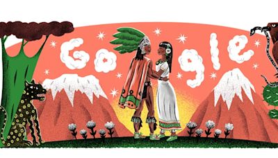 Google celebra el Día de la Independencia de México con un Doodle lleno de historia ancestral