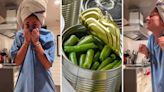 'They’re gonna lie to u when they test it’: Woman finds something unusual in can of green beans