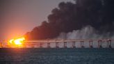 Blast on bridge to Crimea hurts Russian supply lines, pride