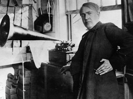 On this day in history, August 12, 1877, Thomas Edison invents the phonograph