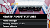 Key fixtures in Hearts' season