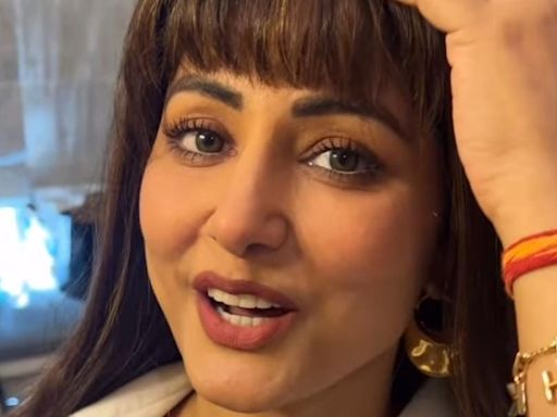 Hina Khan gets back to work after breast cancer diagnosis, wears wig for her 'first assignment': The show must go on