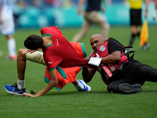 Paris Olympics 2024: Argentina-Morocco match featured pitch invasion, 15 minutes of injury time, late equalizer overturned by VAR