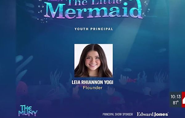 St. Louis teen’s dreams comes true as youngest star in MUNY’s ‘The Little Mermaid’