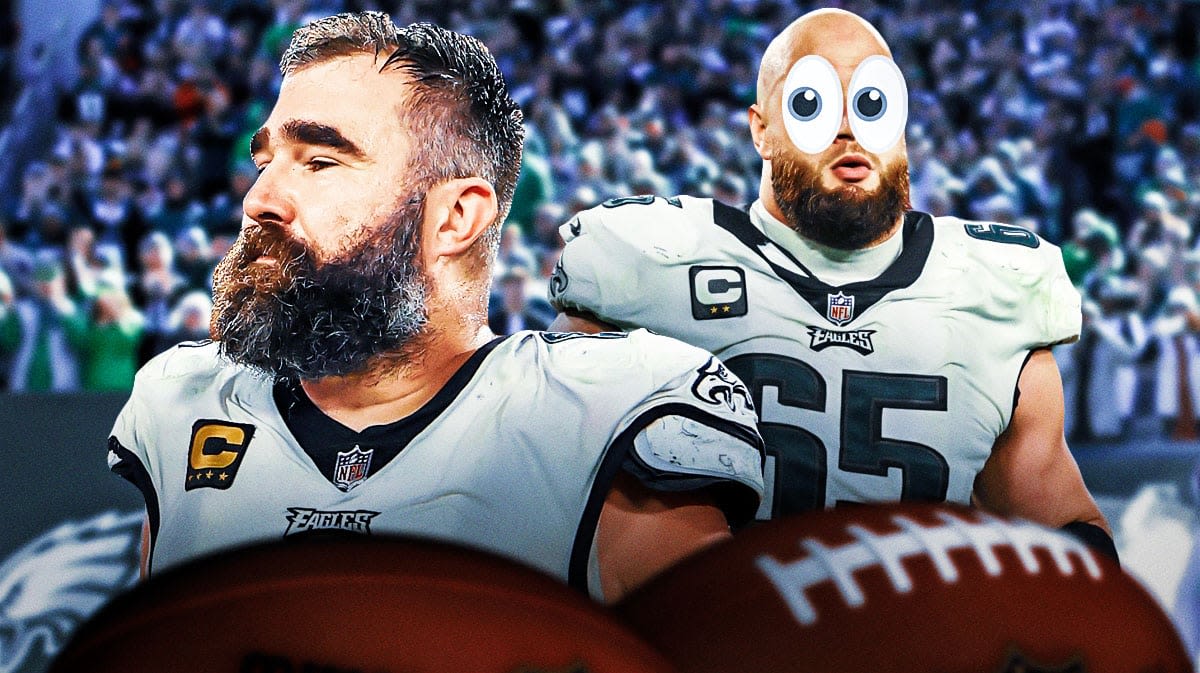 Eagles' Lane Johnson drops shocking Jason Kelce retirement revelation