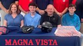 Magna Vista's Preston Davis commits to Rockingham Community College baseball