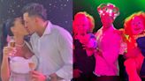 Las FOTOS de la extravagante fiesta de casamiento de una leyenda de Los Pumas con la vedette Pamela Pombo