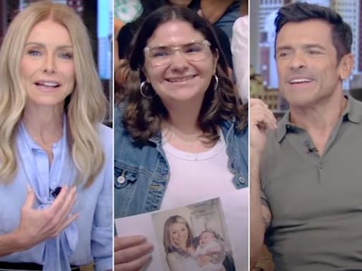 Kelly Ripa and Mark Consuelos Reunite with Their “All My Children ”Baby — Who Was a Stand-in for Her Twin Brother