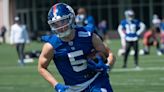 Giants place WR Chase Cota on injured reserve