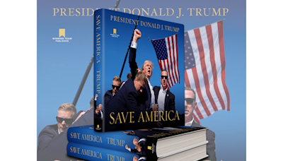 Trump cashes in on rally shooting as he unveils new $99 Save America book featuring iconic image