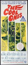 THE COOL ONES Original daybill Movie Poster Roddy McDowall Debbie ...