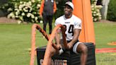 Browns RB Chubb does post-practice sprints as he continues rapid recovery from gruesome knee injury