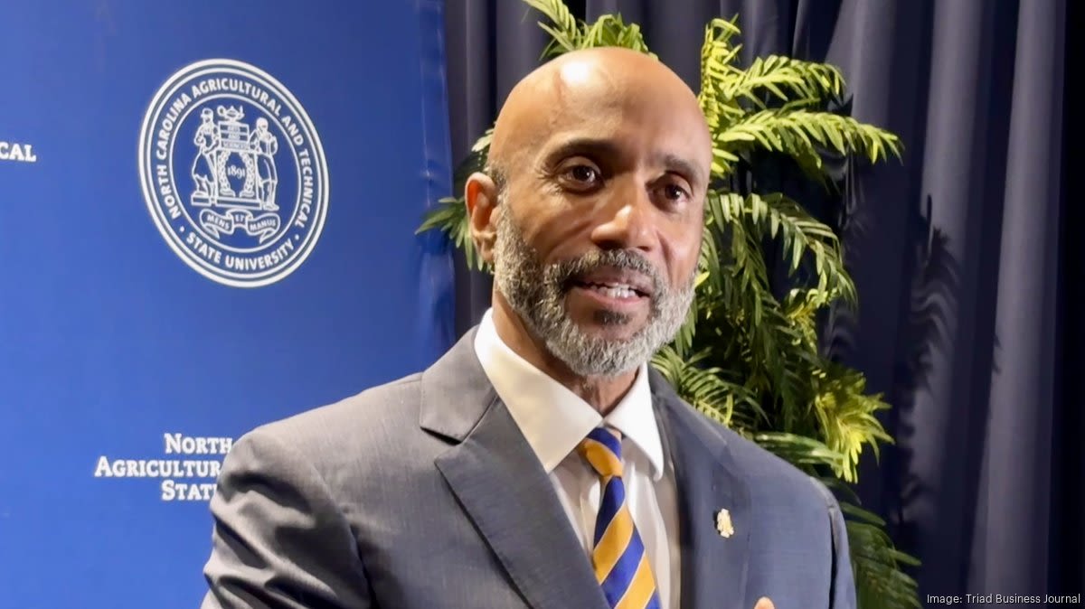 North Carolina A&T names James Martin from University of Pittsburgh as its new chancellor - Triad Business Journal