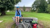 Student cycling 125 miles to graduation ceremony