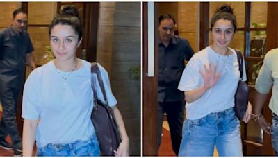 Shraddha Kapoor in white shirt & jeans look shows us how basics can help you slay