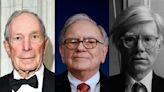 Bloomberg, Buffett and Warhol Make Major Donations