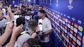 Messi desata la locura en la zona mixta y todos los periodistas quieren sus palabras - MARCA USA