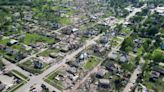 Destruction from tornado that levelled Iowa town captured in drone footage