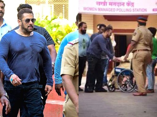 Salman Khan Garners Praise For Gesture Outside Voting Booth For Wheelchair Bound Fan; Watch Viral Video