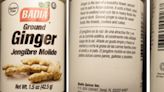 Consumer alert issued for elevated levels of lead found in Badia Spices Ground Ginger, Cinnamon