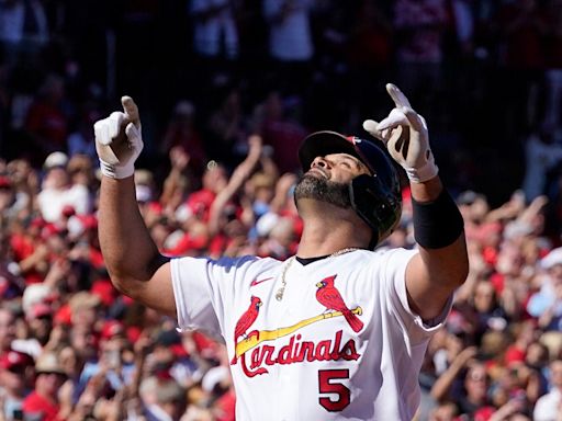 Albert Pujols hits home run No. 702, ties Babe Ruth in another stat category