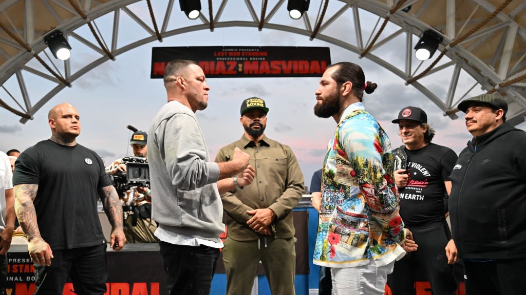 Nate Diaz vs. Jorge Masvidal 2 shifted to July 6, avoids UFC 302 conflict