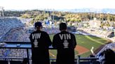 Plaschke: Dodgers honor Vin Scully with a perfect and powerful Blue Heaven homage
