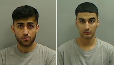 Pair jailed for knife attack on teenage couple at bus station | ITV News