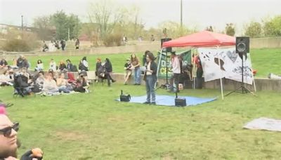 Pro-Palestinian protests continue at UMass Amherst