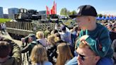 Photos show Russia flaunting its war spoils, including a Howitzer, Leopard 2, Bradley, and other modern weapons from over a dozen NATO countries