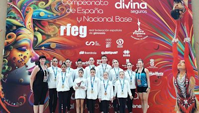 El Club Stella Maris de Gimnasia Acrobática bate récords en Tenerife