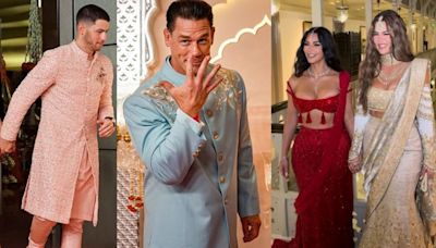 Kardashians, John Cena to Nick Jonas: Meet the international stars at Ambani wedding