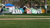 CC students set up “Free Palestine” encampment